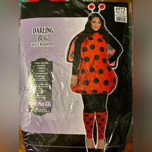 Lady bug halloween costume xxl